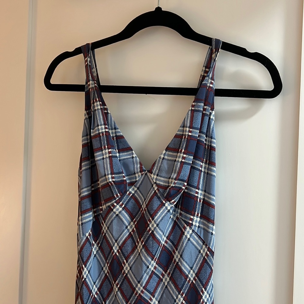 Marc Jacobs plaid long dress